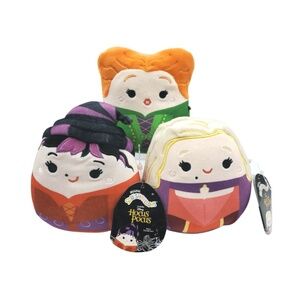 Set 3 squishmallows  Disney Hocus Pocus Sander Sister Witches Plush Halloween